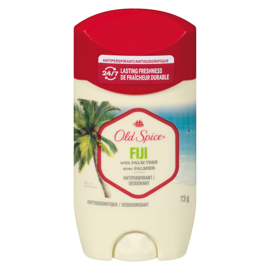 OLD SPICE ANTIPERSPIRANT FIJI WITH PALM TREE FRAGRANCE, 12 X 73 G
