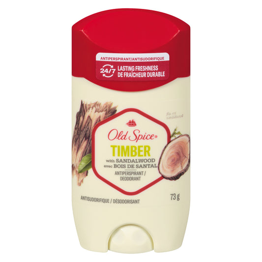 OLD SPICE DEODORANT INVISIBLE SANDALWOOD, 12 X 73 G