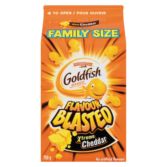 PEPPERIDGE FARM EXTREME CHEDDAR CRACKERS, 6 X 750 G