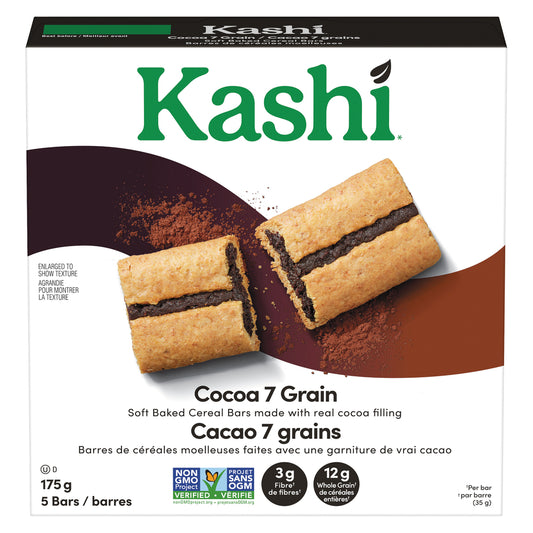 KASHI COCOA 7GRN BARS, 8 X 175 G