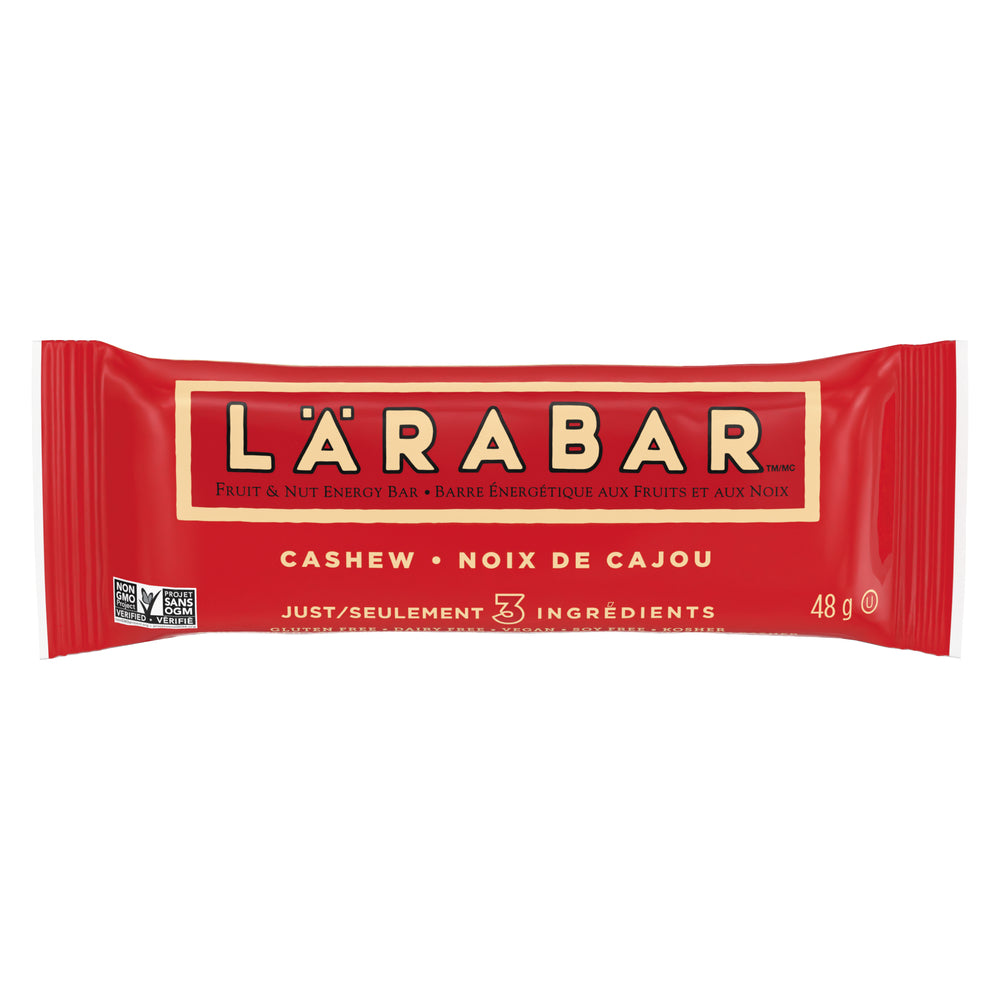 LARABAR CASHEW NUTS ENERGY BAR, 16 X 48 G