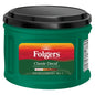FOLGERS CLASSIC DECAF GROUND COFFEE, 6 X 544 G