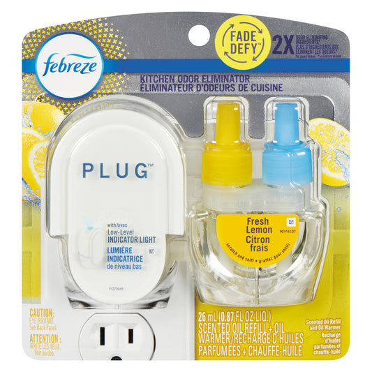 FEBREZE AIR FRESHENER PLUG, 4 X 26 ML