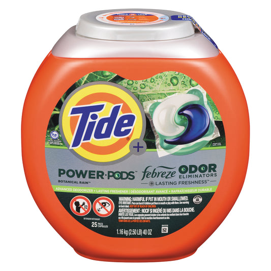 TIDE LIQUID POWER PODS FEBREZE BOTANICAL, 4 X 25 UN