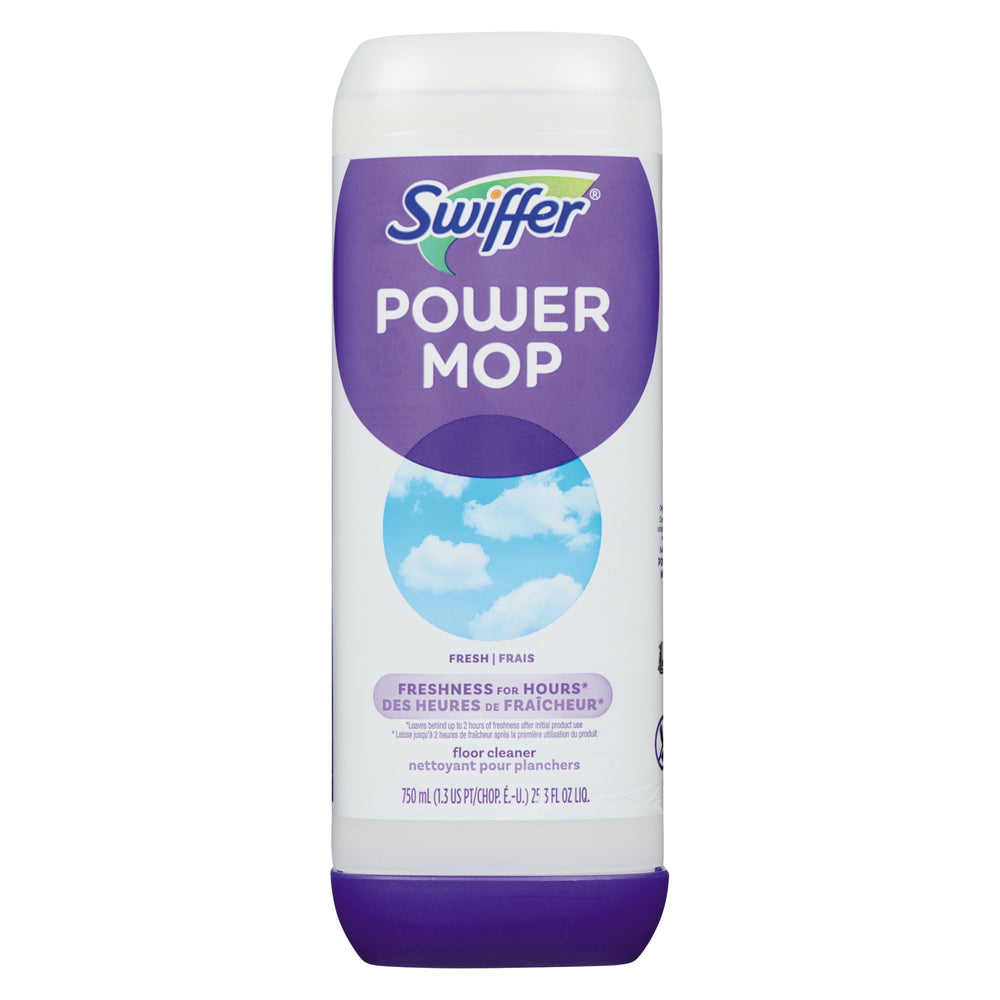 SWIFFER REFILL LIQUID ALL PURPOSE FRESH POWER MOP, 6 X 750 ML