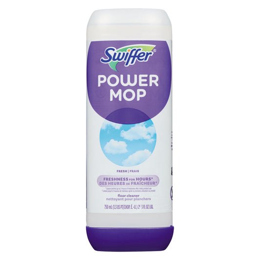 SWIFFER REFILL LIQUID ALL PURPOSE FRESH POWER MOP, 6 X 750 ML