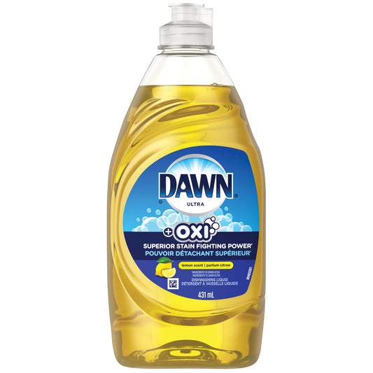 DAWN DISHWASHING LIQUID ULTRA LEMON, 10 X 431 ML