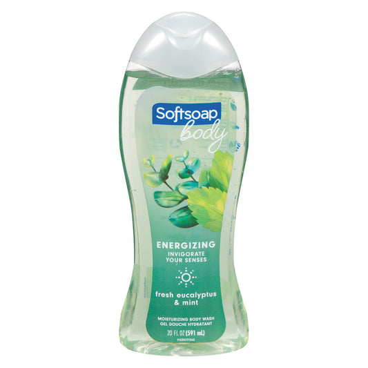 SOFTSOAP SHOWER GEL EUCALYPTUS MINT, 4 X 591 ML