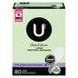 U BY KOTEX LIGHT/DAY PADS REGULAR ABSORBENCY, 4 X 80 UN