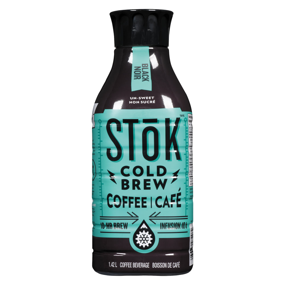 STOK COLD BREW UNSWEETENED COFFEE, 6 X 1.42 L