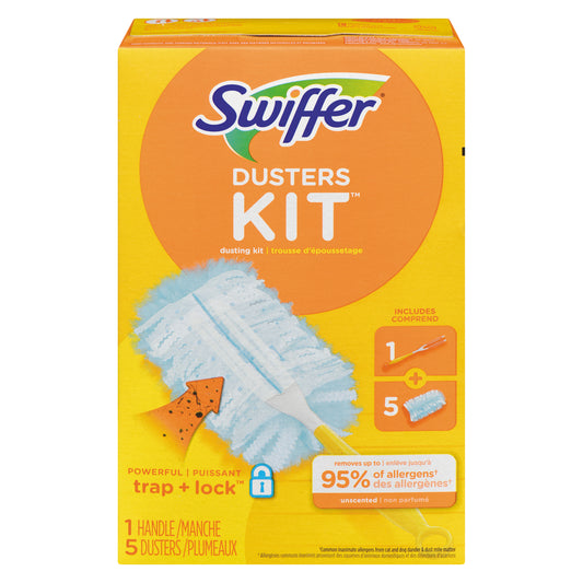 SWIFFER DUSTER DUSTING KIT, 6 X 1 UN