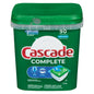 CASCADE ACTION PACS COMPLETE FRESH SCENT, 3 X 1.34 KG