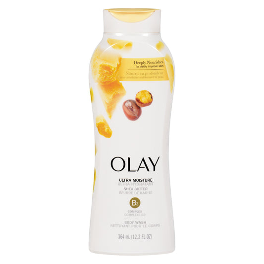 OLAY BODY WASH ULTRA MOISTURE, 6 X 364 ML