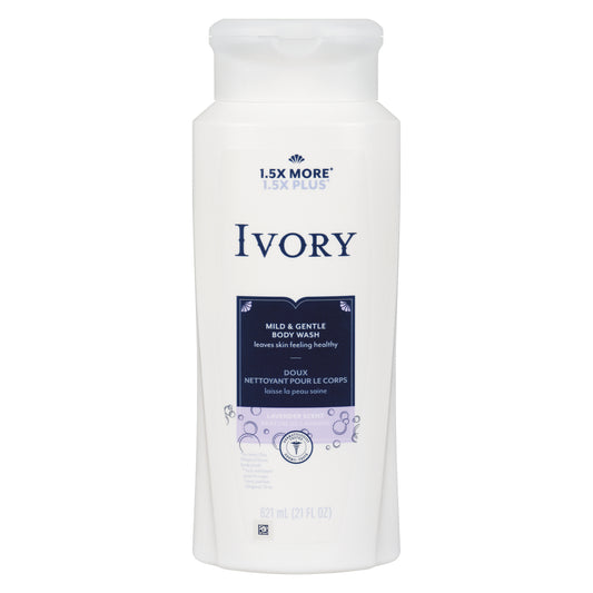 IVORY LAVENDER BODY WASH, 4 X 621 ML