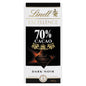 LINDT EXCELLENCE BAR CHOCOLATE 70% COCOA, 20 X 100 G