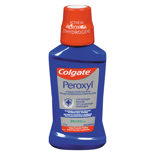 COLGATE PEROXYL MOUTH RINSE, 6 X 237 ML