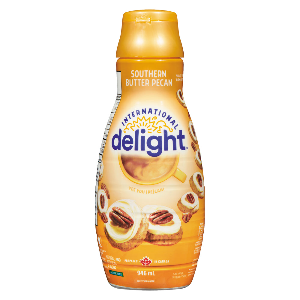 INTERNATIONAL DELIGHT COFFEE PECAN BUTTER, 6 X 946 ML