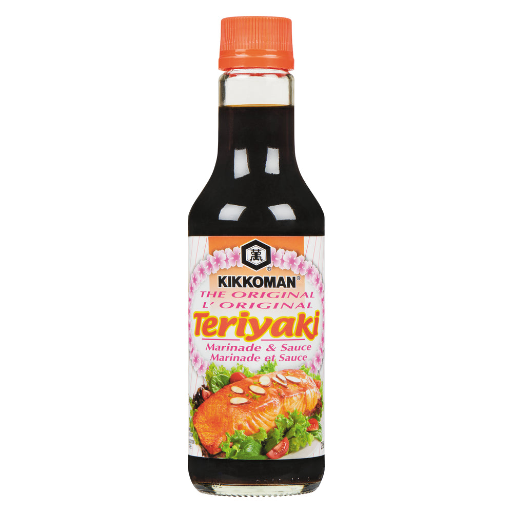 KIKKOMAN TERIYAKI MARINADE SAUCE, 12 X 296 ML