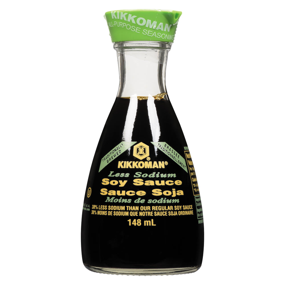 KIKKOMAN LIGHT SOY SAUCE, 12 X 148 ML