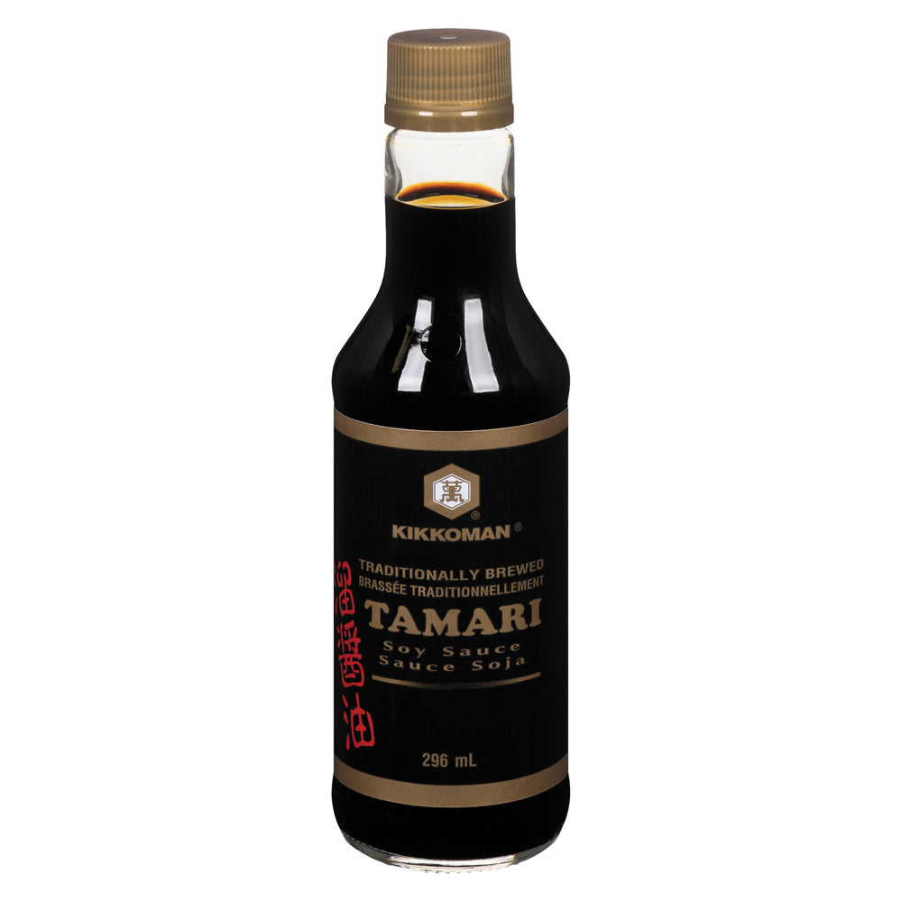 KIKKOMAN TAMARI SOY SAUCE, 6 X 296 ML