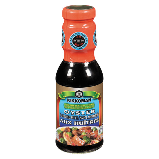 KIKKOMAN OYSTER FLAVORED SAUCE, 12 X 290 ML