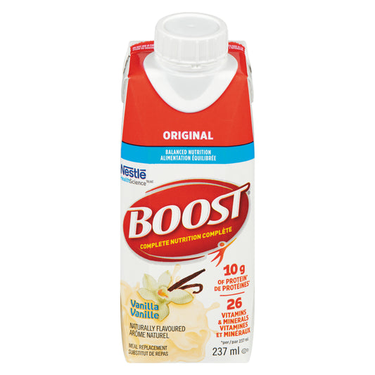 BOOST WHIPPED NUTRITIONAL VANILLA, 24 X 237 ML