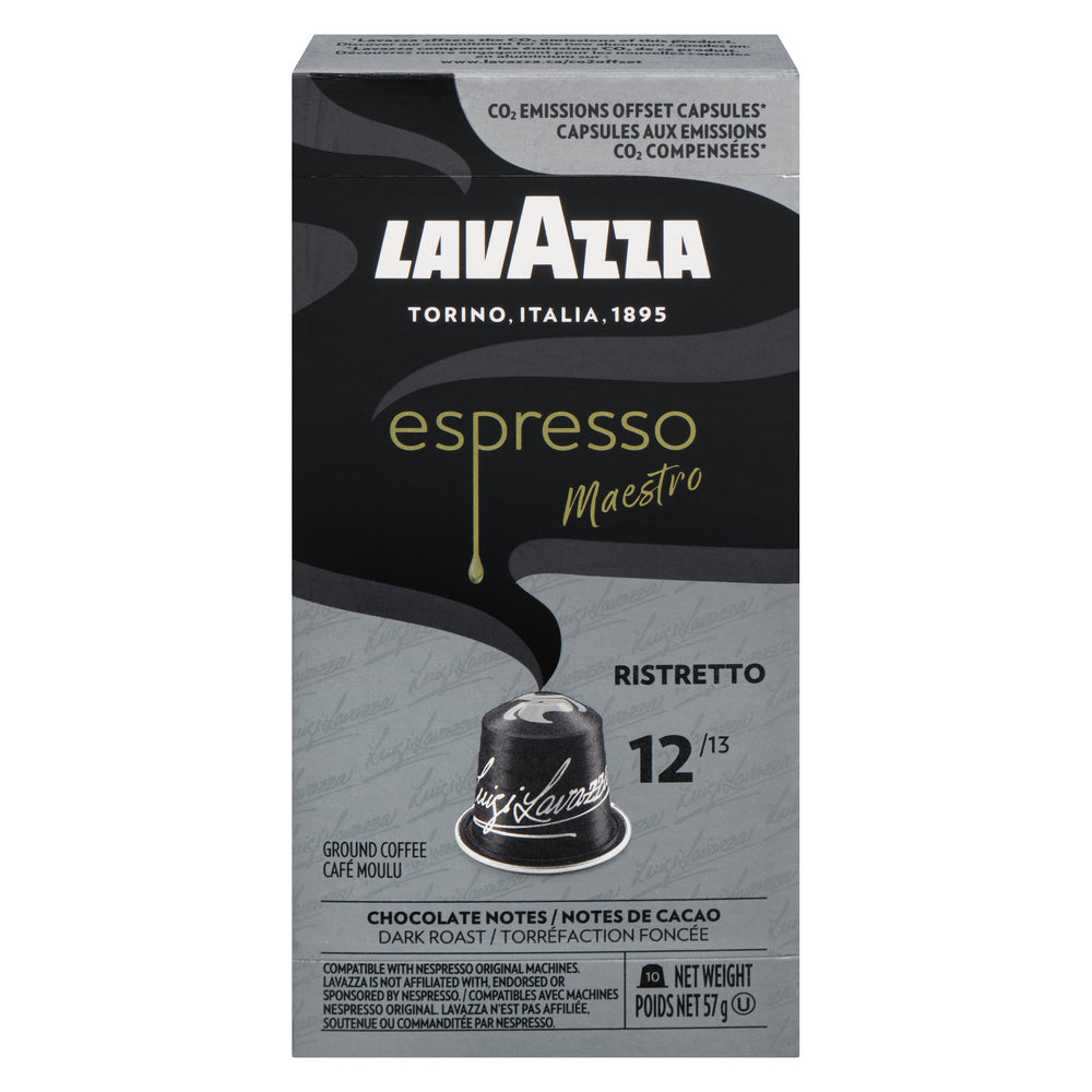 LAVAZZA ESPRESSO RISTRETTO COFFEE, 10 X 57 G