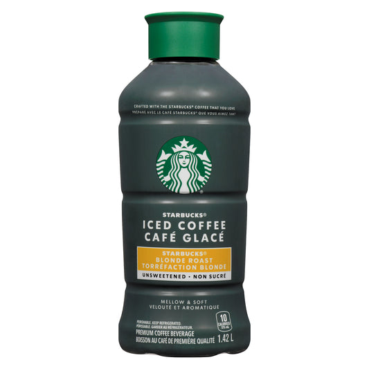 STARBUCKS ICED COFFEE BLONDE ROAST, 8 X 1.42 L