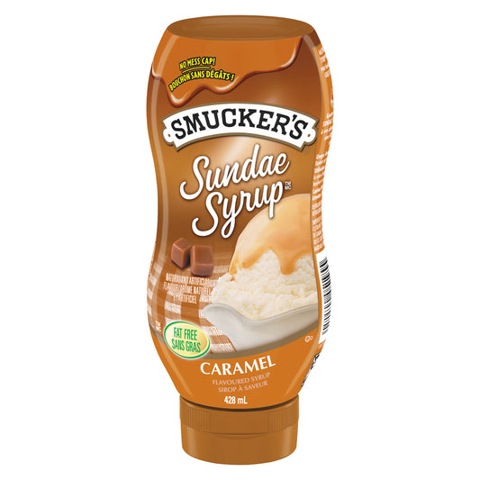 SMUCKERS CARAMEL TOPPING, 12 X 428 ML
