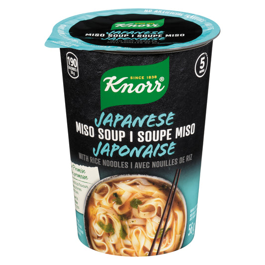 KNORR SOUP CUP JAPANESE MISO, 8 X 56 G