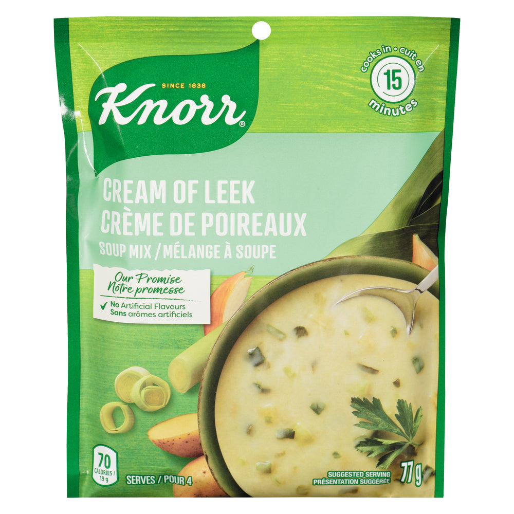 KNORR SOUP LEEK, 12 X 77 G