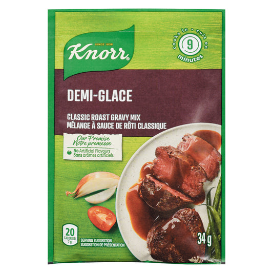 KNORR DEMI GLACE SAUCE MIX, 24 X 34 G