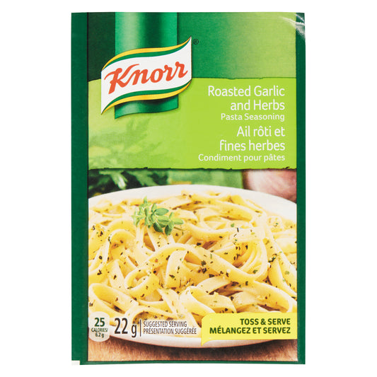KNORR ROASTED GARLIC HERB SAUCE MIX, 24 X 22 G