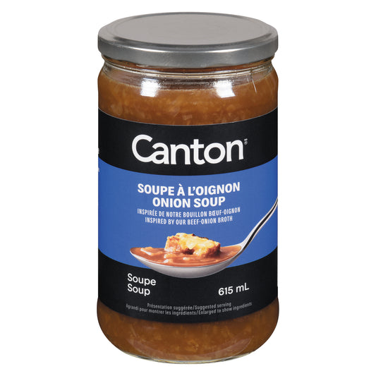 CANTON ONION SOUP, 12 X 615 ML