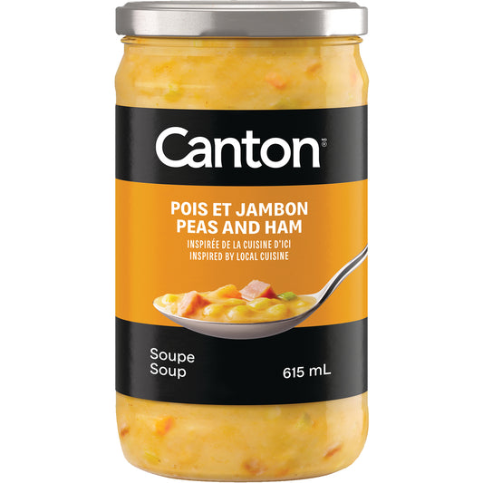 CANTON PEAS AND HAM SOUP, 12 X 615 ML