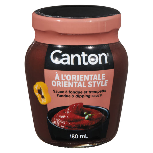 CANTON ORIENTAL SAUCE, 12 X 180 ML