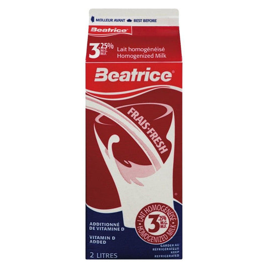 BEATRICE LAIT HOMO 2 L