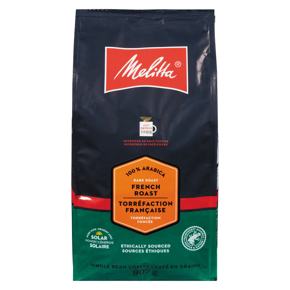 MELITTA FRENCH ROAST COFFEE, 6 X 907 G