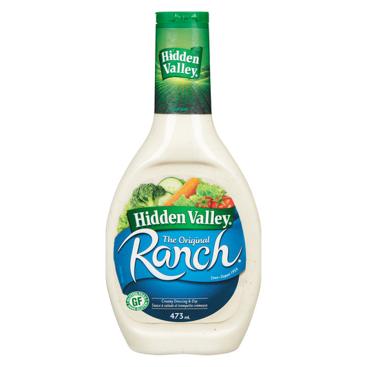 HIDVALL ORIGINAL RANCH VINAIGRETTE, 6 X 473 ML