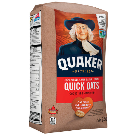 QUAKER QUICK OATS, 10 X 2.25 KG