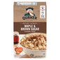 QUAKER OATMEAL MAPLE BROWN SUGAR, 12 X 344 G