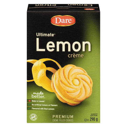 DARE ULTIMATE LEMON CREME BISCUITS, 12 X 290 G