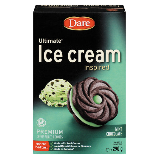 DARE ULTIMATE MINT CHOCOLATE COOKIES, 12 X 290 G