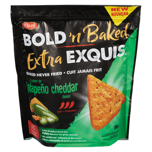 DARE JALAPEÑO BAKED CHEDDAR, 12 X 150 G