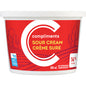 COMPLIMENTS SOUR CREAM 14% MILKFAT, 12 X 500 ML