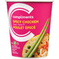 COMPLIMENTS SPICY INSTANT CHICKEN NOODLES, 12 X 65 G