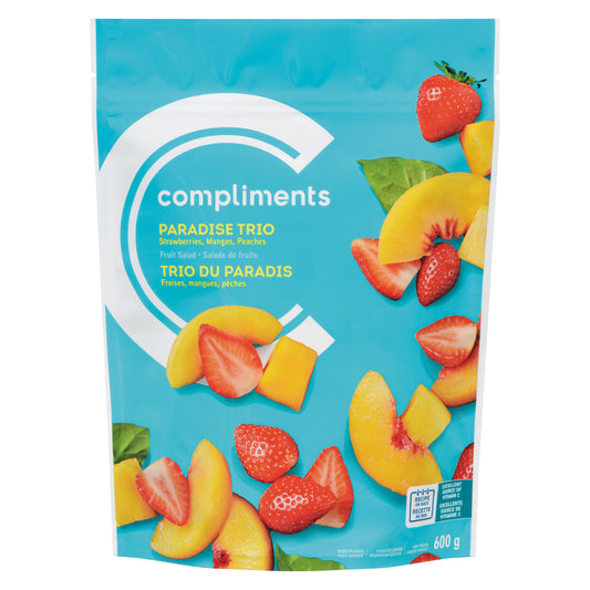 COMPLIMENTS PARADISE FRUIT TRIO SUN-DRIED, 12 X 600 G