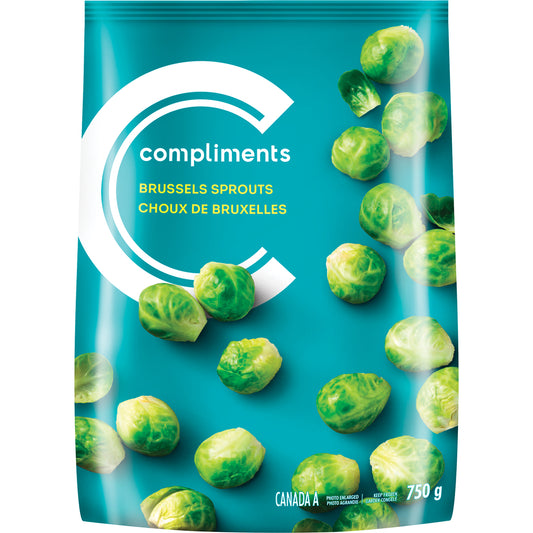 COMPLIMENTS BRUSSELS SPROUTS, 12 X 750 G