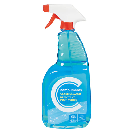 COMPLIMENTS GLASS CLEANER, 12 X 950 ML
