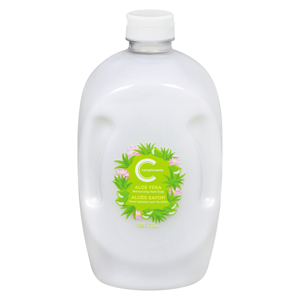 COMPLIMENTS ALOE VERA HAND SOAP, 6 X 1.65 L